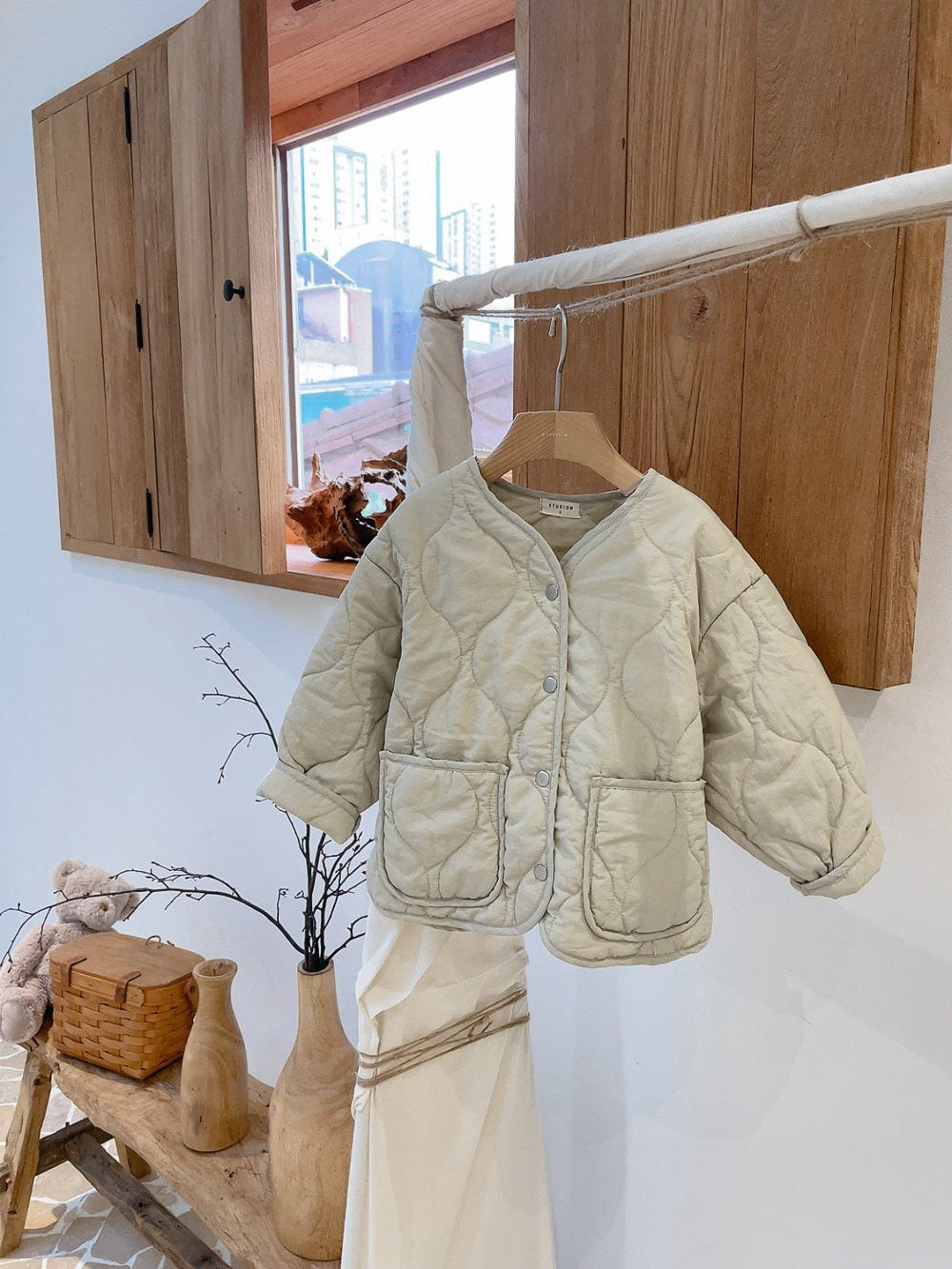 Diamond Quilted Jacket