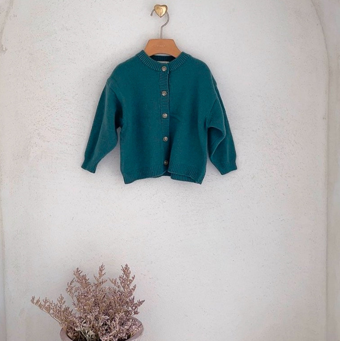 Basic Green Cardigan